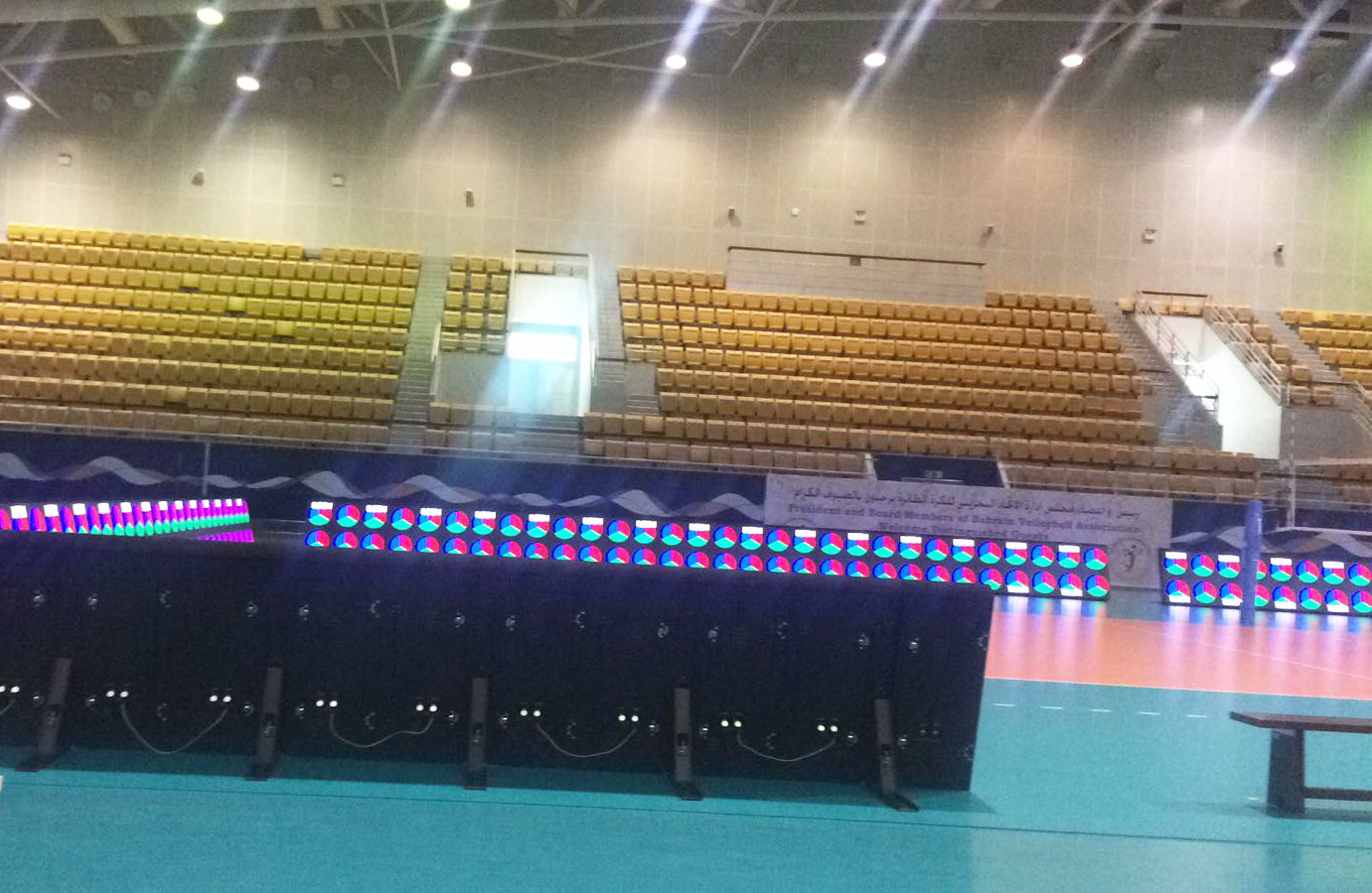 &eacute;cran men&eacute; par stade